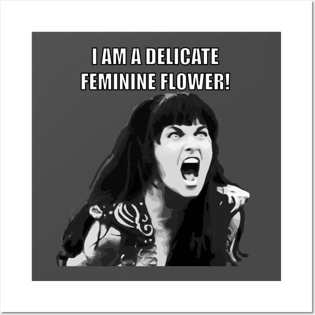 DELICATE FEMININE FLOWER Delicate Flower Posters and Art Prints